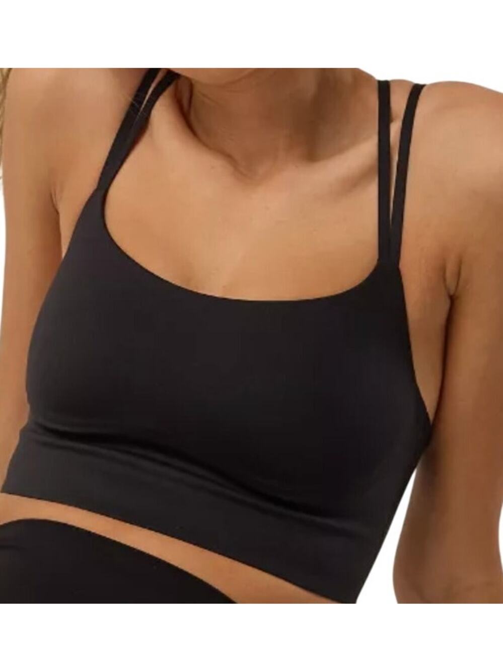 Never worn Aerie Offline Black Sports Bra